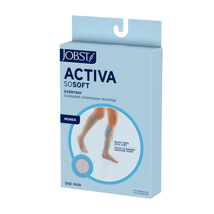 JOBST® Activa soSoft Knee Highs 8-15mmHg