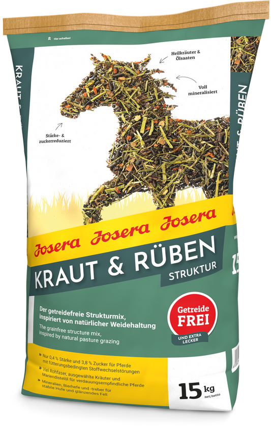 Josera P Kraut & Rüben Struktur