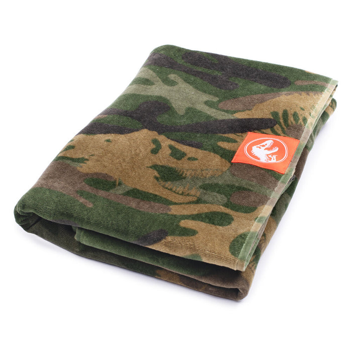 Jurassic Park Camo Towel