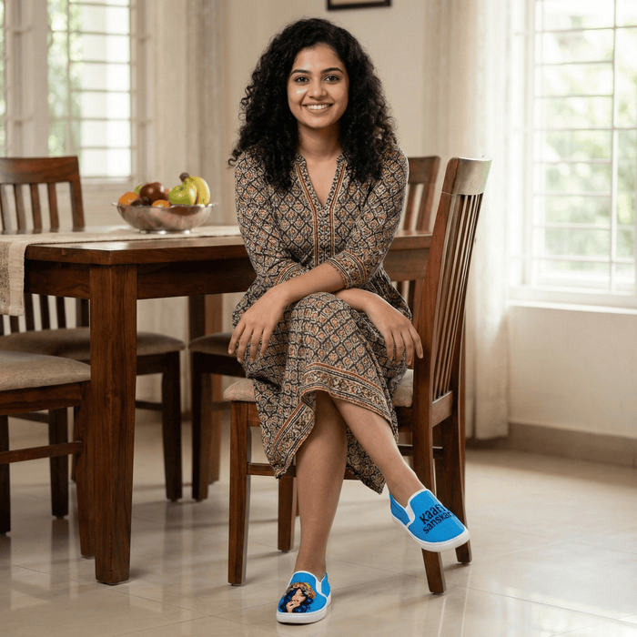 Kaafi Sanskari Slipons - The Quirky Naari