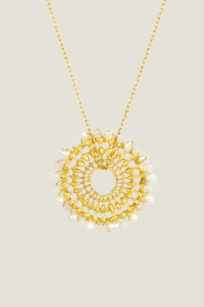 Kady White Necklace - Aspiga