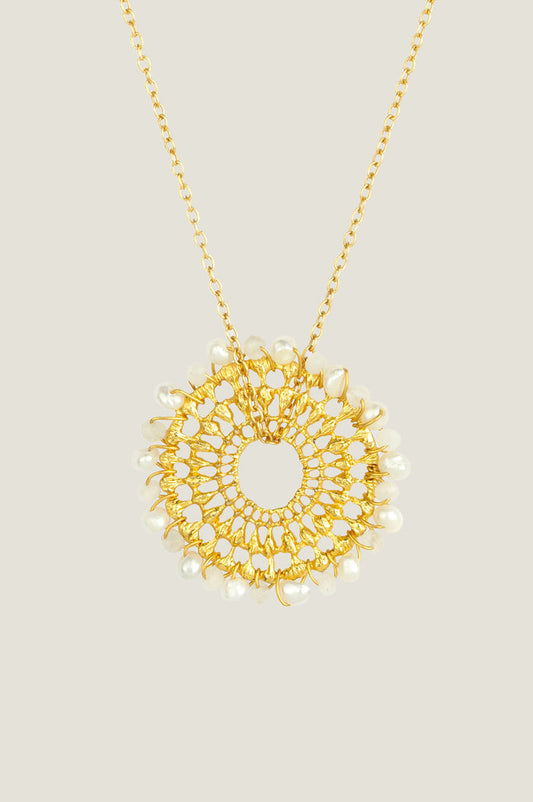 Kady White Necklace - Aspiga