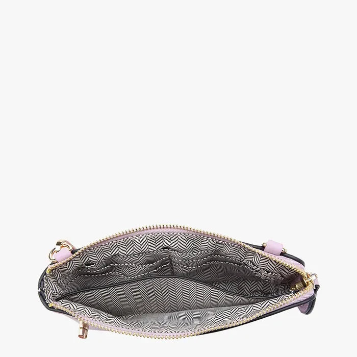 Kendall Crossbody / Wristlet with Twist Lock Closure