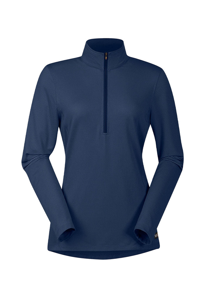 Kerrits Ladies Ice Fil Lite Long Sleeve Solid Riding Shirt