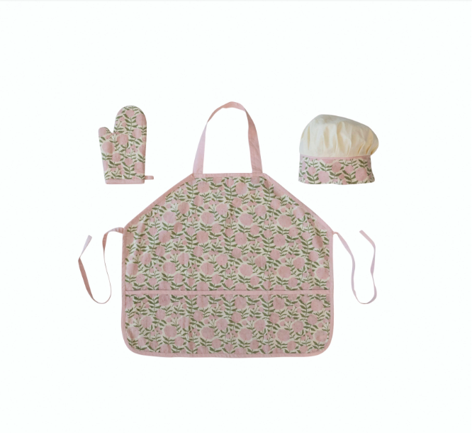 Kids Apron Set - In Bloom