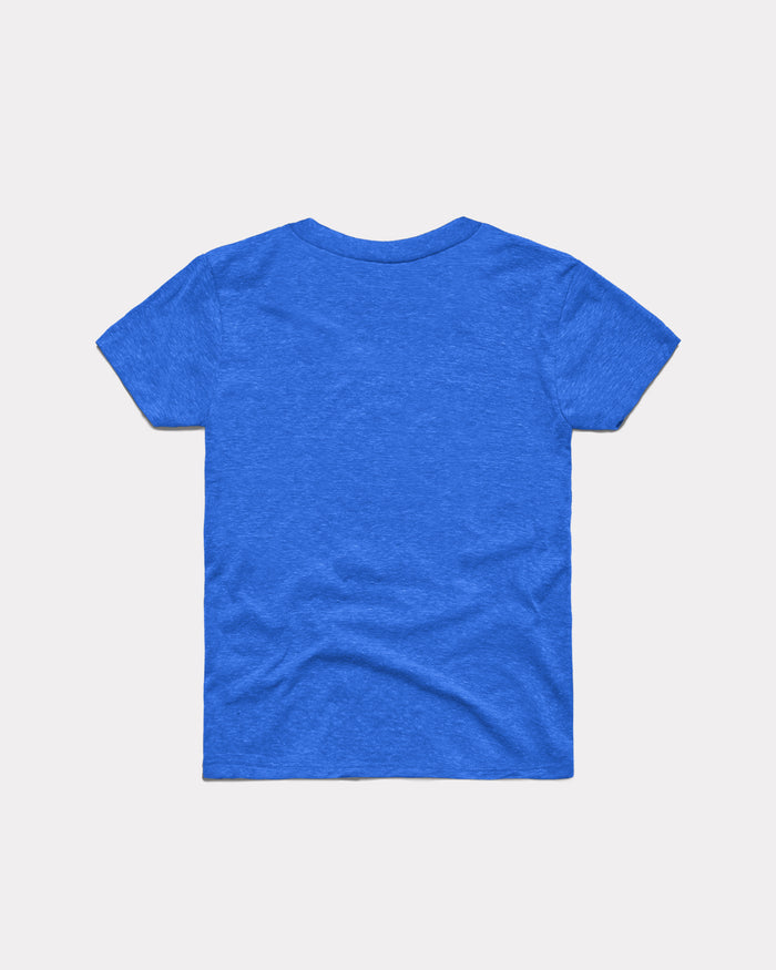 Kids Royal Blue Essential Vintage Youth T-Shirt