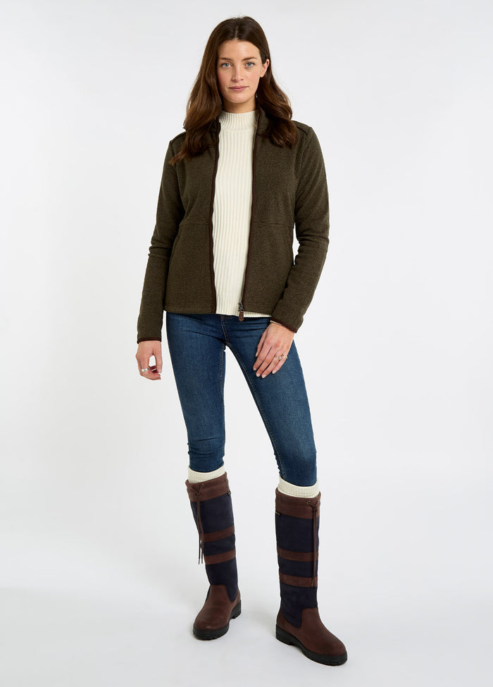 Kilberry Women’s fleece jacket - Olive