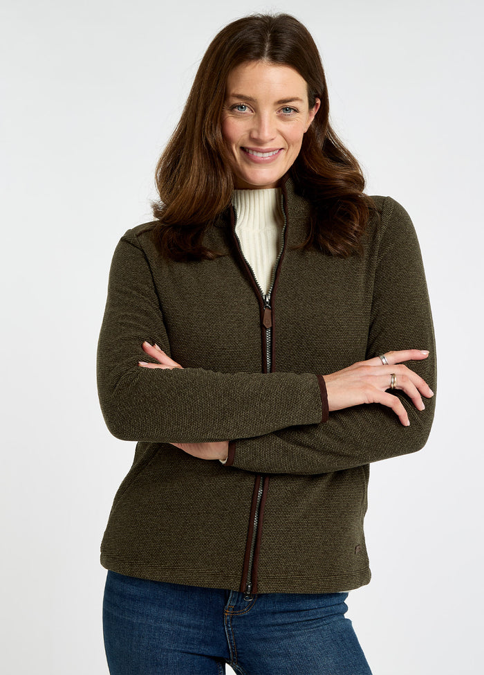 Kilberry Women’s fleece jacket - Olive