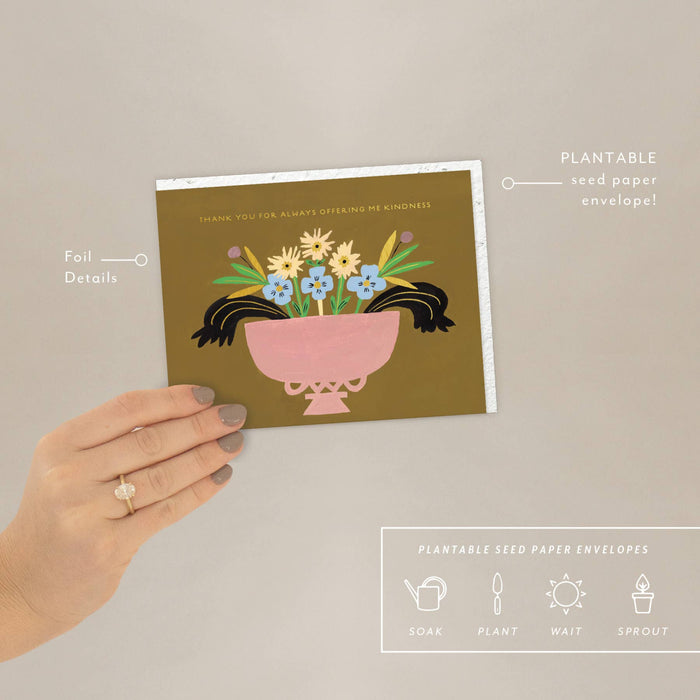 Kindness Thank You Card | Seedlings