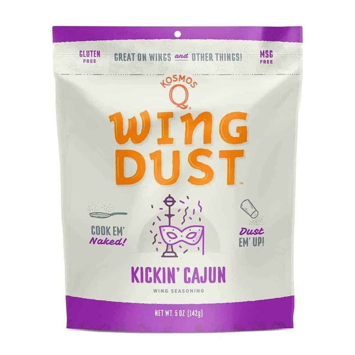 Kosmos Q 'Kickin Cajun Wing Dust '- 141g (5oz) - CLEARANCE