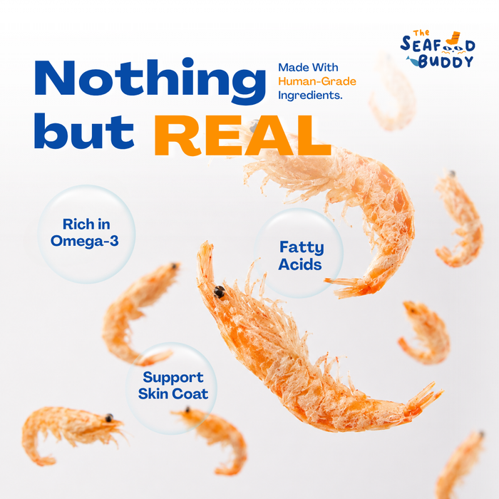Krill Bites 100G | Healthier Skin, Shinier Coat & Stronger Joints | Omega-3 Superfood for Cats & Dogs