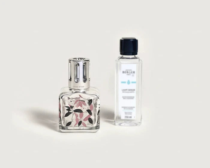 Lampe Berger - Gift Set Leaves Glacon Lamp with Ocean Breeze Fragrance - 314806