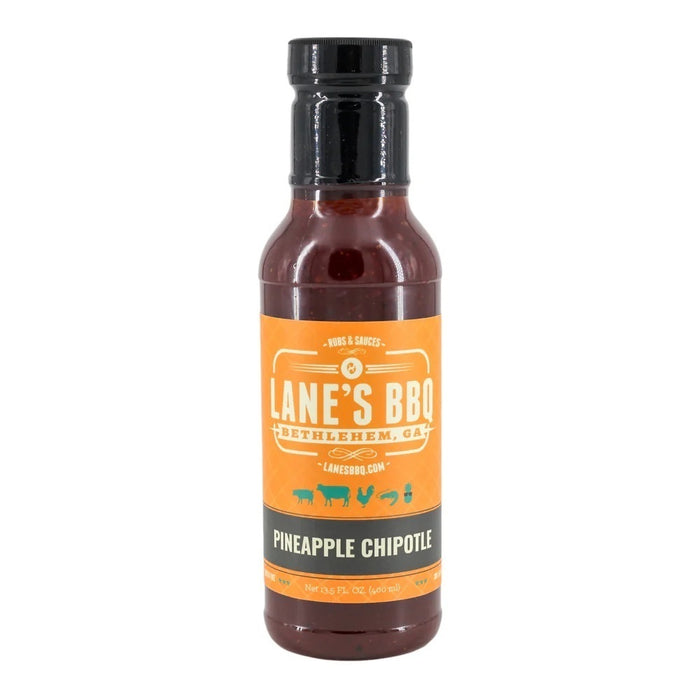 Lane's BBQ Pineapple Chipotle Sauce - 400ml (13.5oz) - CLEARANCE