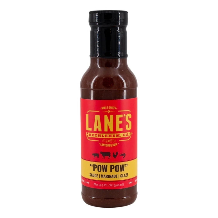 Lane's BBQ 'PowPow' Sauce 400ml (13.5oz) - CLEARANCE