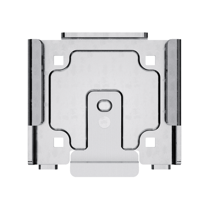 Large caster plate for 4x2 swivel casters