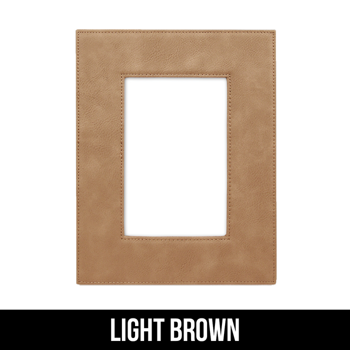 Laserable Leatherette Photo Frame - LZR
