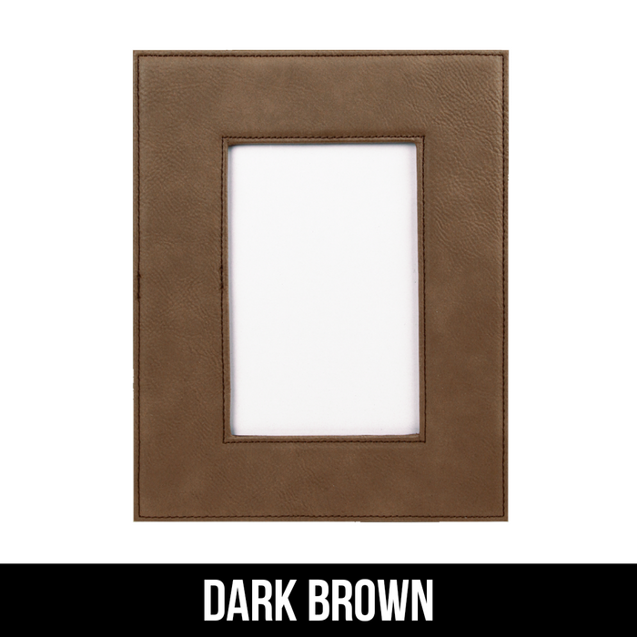 Laserable Leatherette Photo Frame - LZR