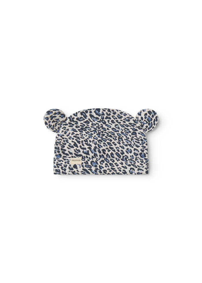 Blue leopard baby hue with ears