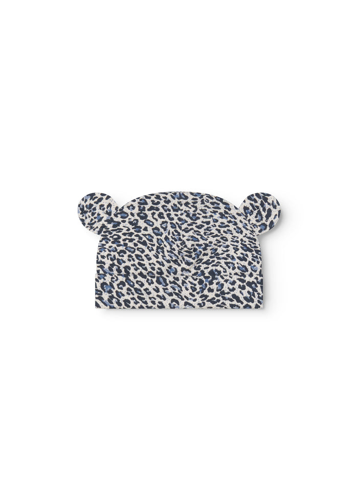 Blue leopard baby hue with ears