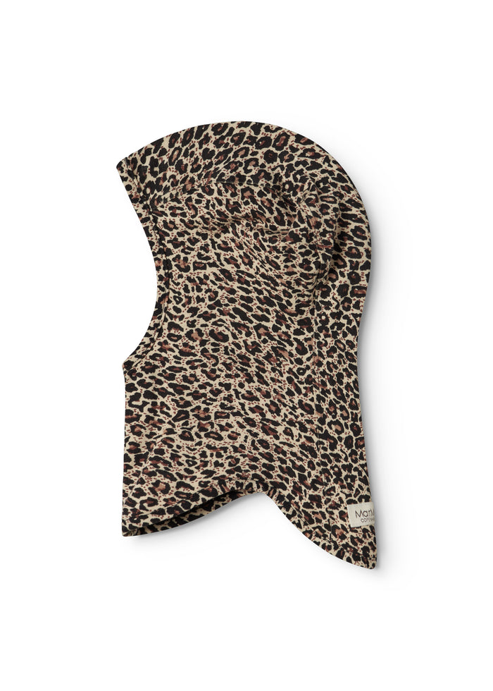 Elephant hat in leopard print