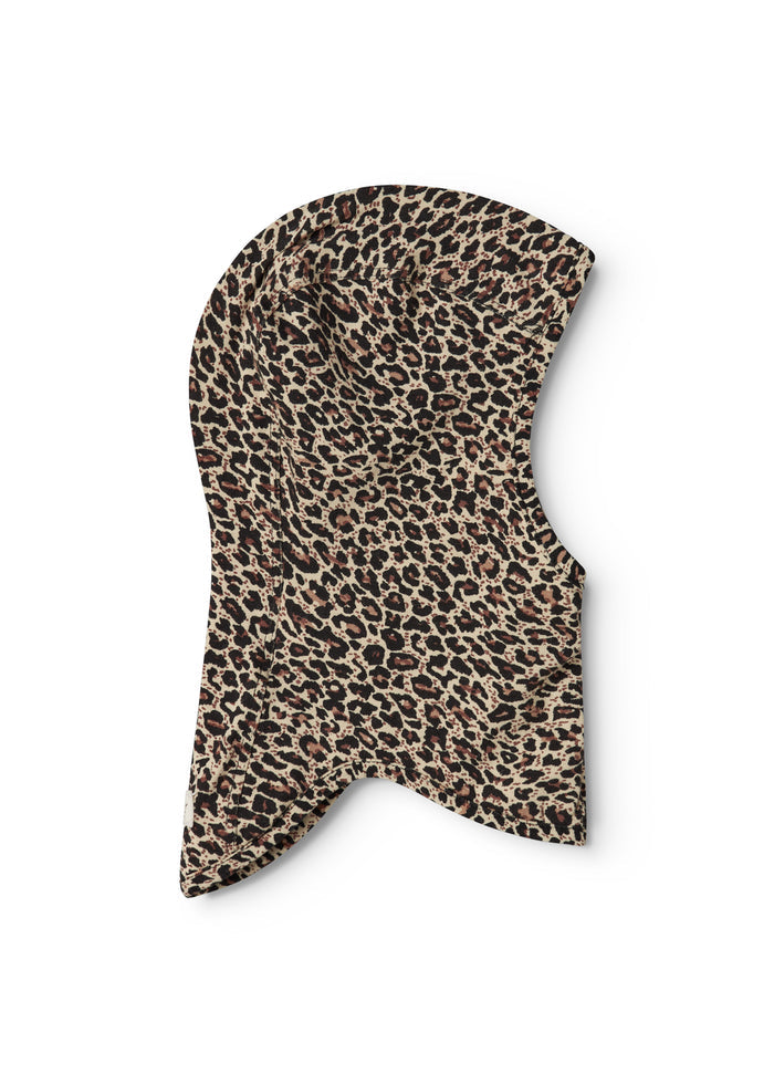 Elephant coat in leopard print