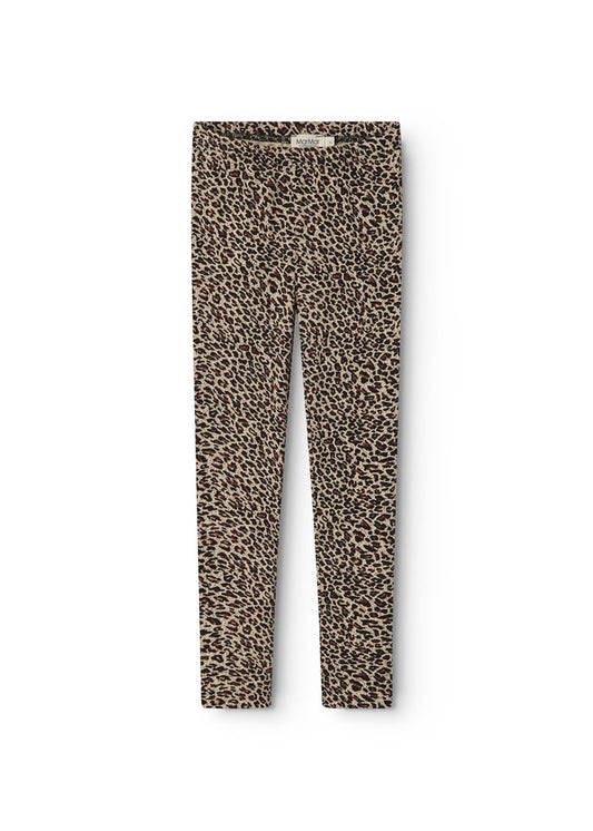 Leggings in leopard print