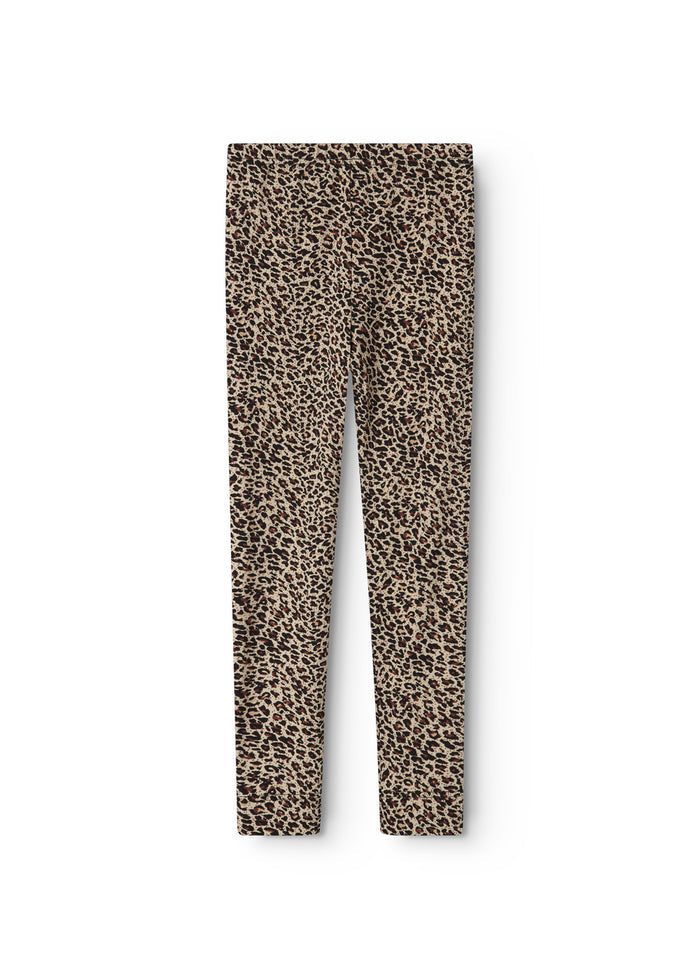 Leopard print leggings
