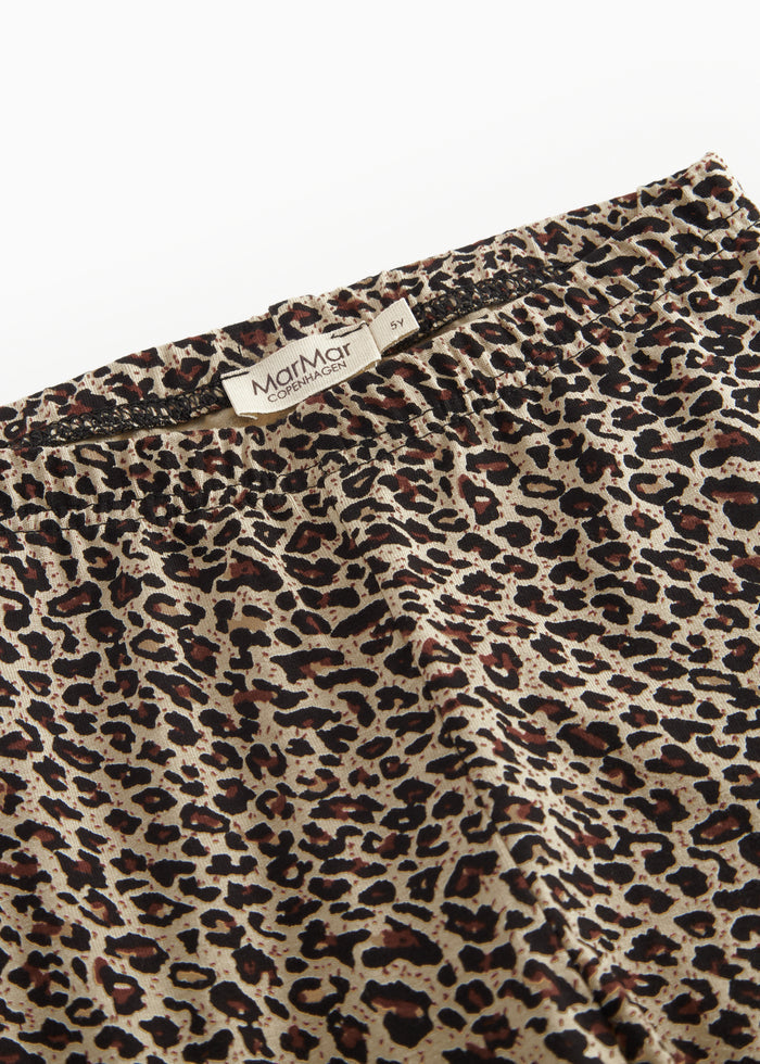 Leggings in leopard print