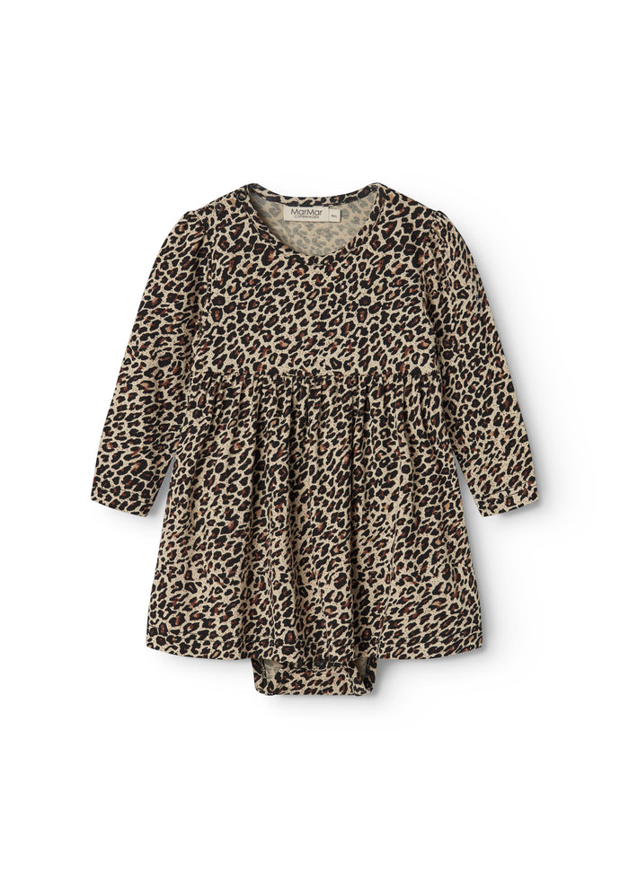 Leopard print body dress