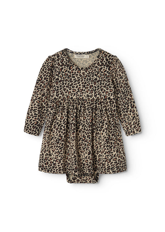 Leopard print body dress
