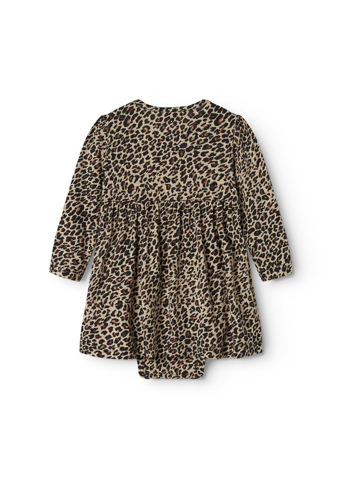 Leopard print body dress