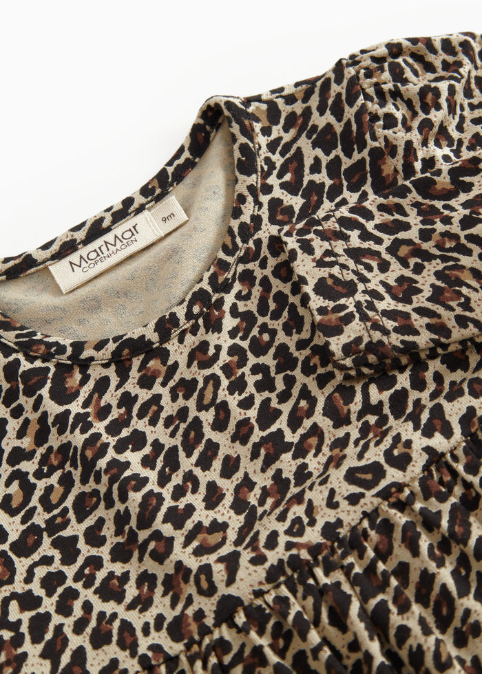 Body dress in leopard print