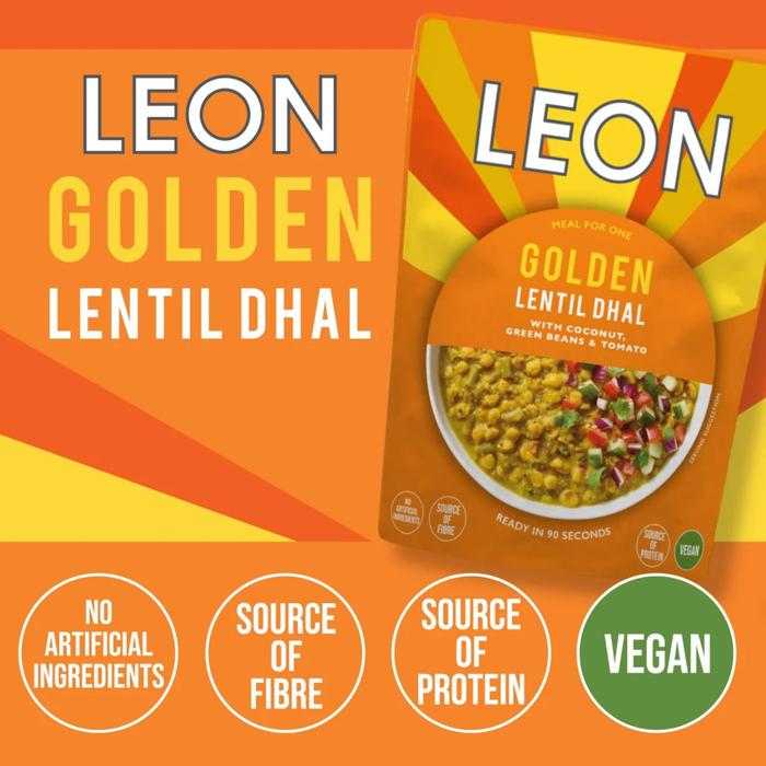 LEON Golden Lentil Dhal 250g