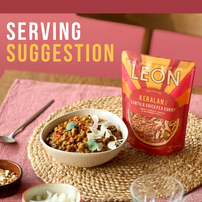 LEON Keralan Style Lentil & Chickpea Curry 250g