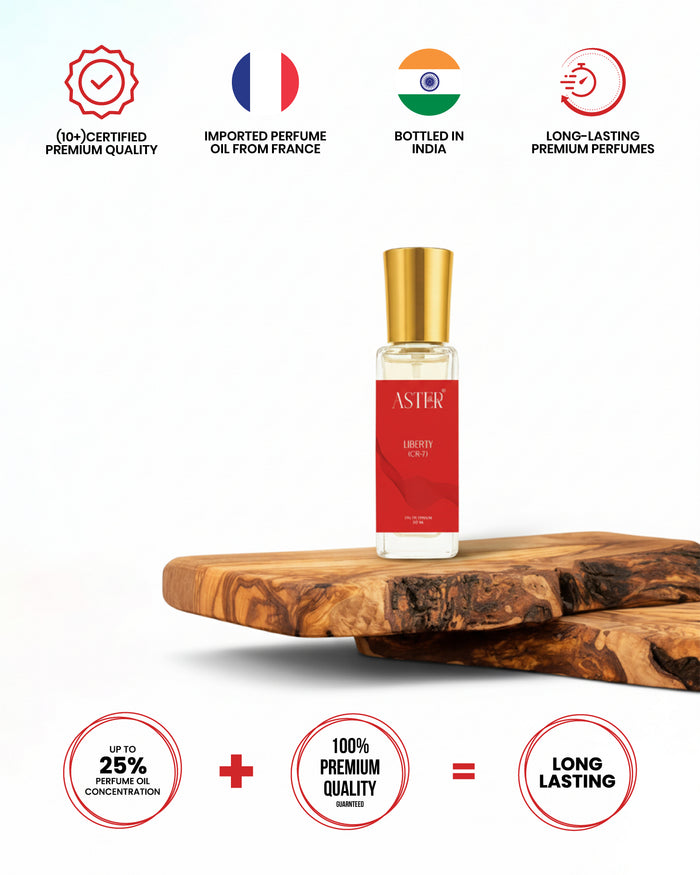 Liberty CR 7 EDP for Men 20ml fragrance bottle