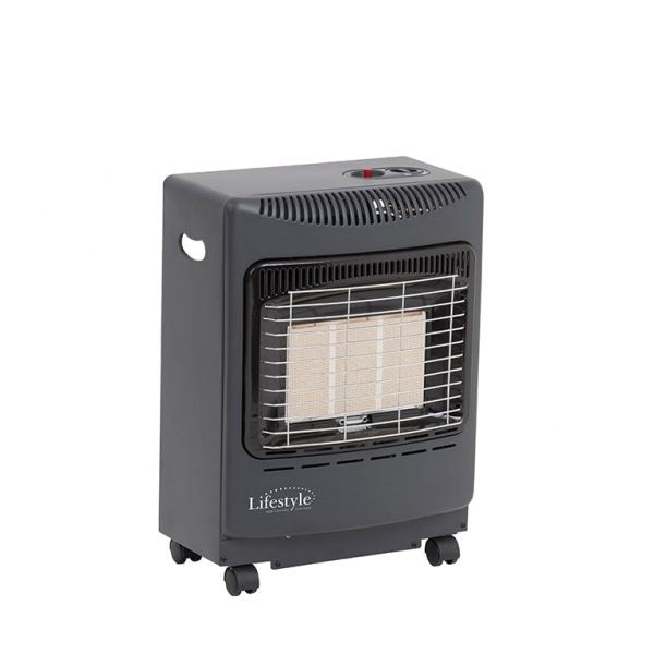 Lifestyle Mini Heatforce 4.2kw Radiant Portable Gas Heater - Grey