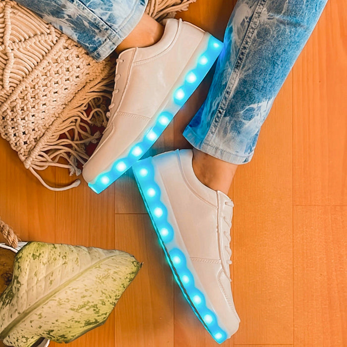 Light Me Up Sneakers - Ankle - The Quirky Naari