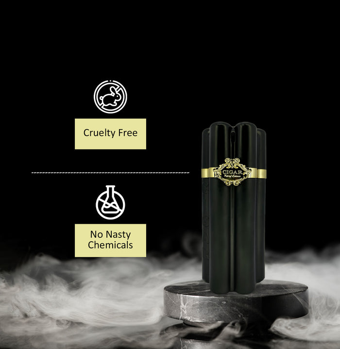 Lomani Cigar Black Oud Perfume For Men, 100ml Long Lasting