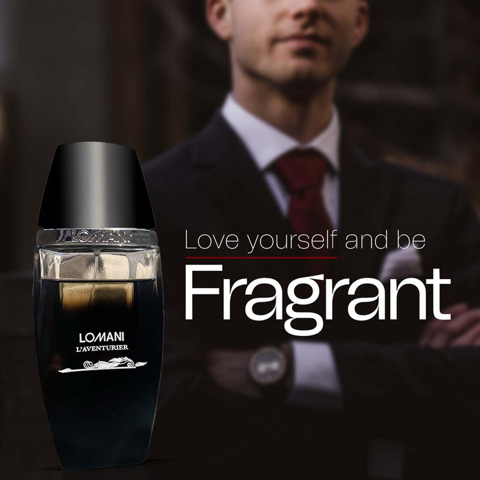Lomani L'aventurier Perfume For Men, 100ml Long Lasting