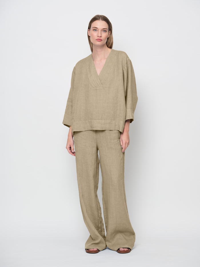 Loose Linen Trousers