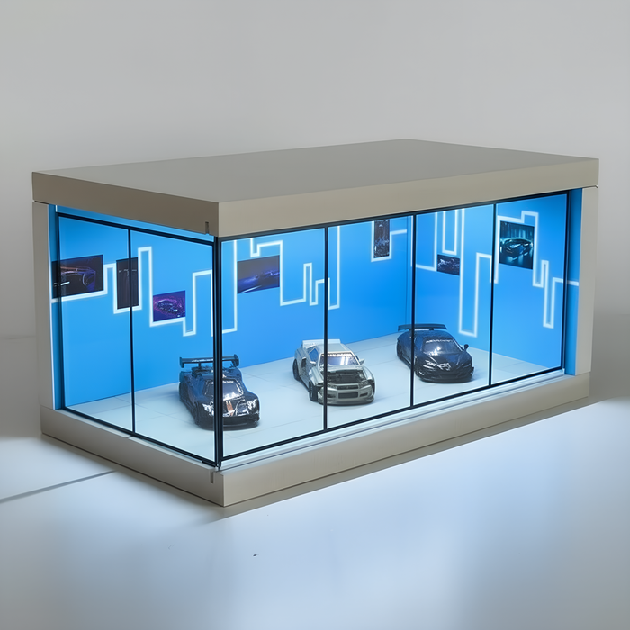 Luxury Miniature Car Showroom