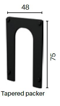Madrid Adjustable Angle Packers for Vertical Spigot - Image 1
