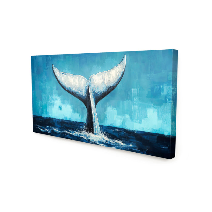 Majestic Whale Tail Painting