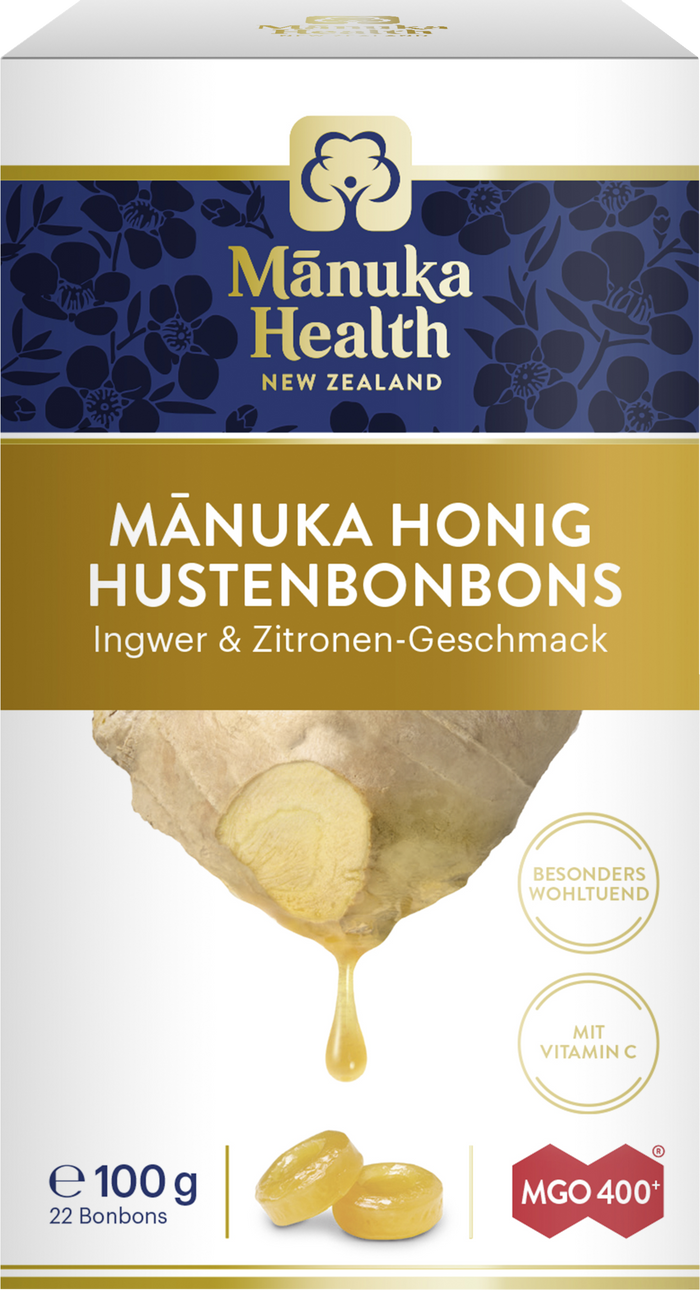 Manuka Health - Manuka Honig Lutschbonbons Ingwer & Zitrone - 100g_11210.jpg