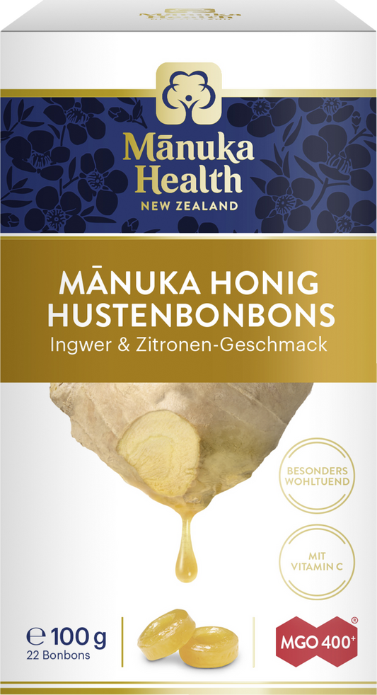 Manuka Health - Manuka Honig Lutschbonbons Ingwer & Zitrone - 100g_11210.jpg