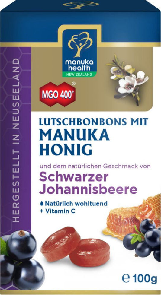 Manuka Health - Manuka Honig Lutschbonbons Schwarze Johannisbeere - 100g_4326.jpg