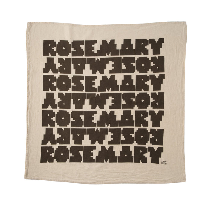 House Industries Market Towel in Rosemary