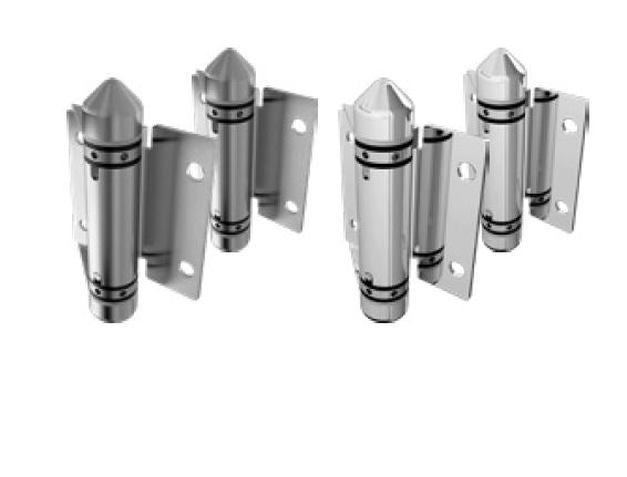 Master Range Face mount hinge set - Pair of 2 SS316, Self closing Pool gate hinge - Image 1