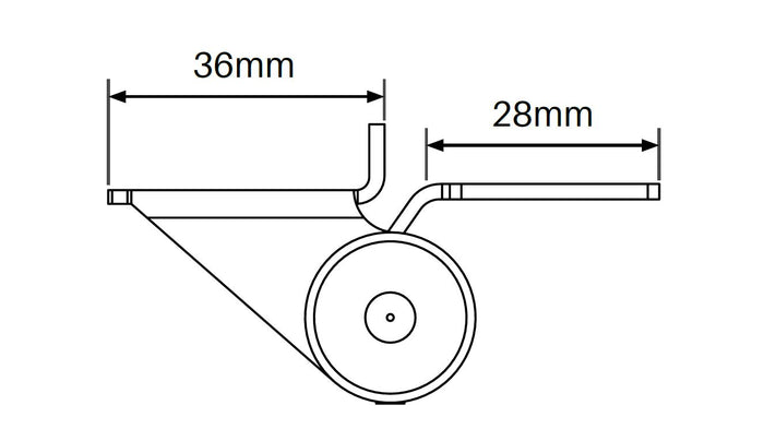 Master Range Face mount hinge set - Pair of 2 SS316, Self closing Pool gate hinge - Image 2