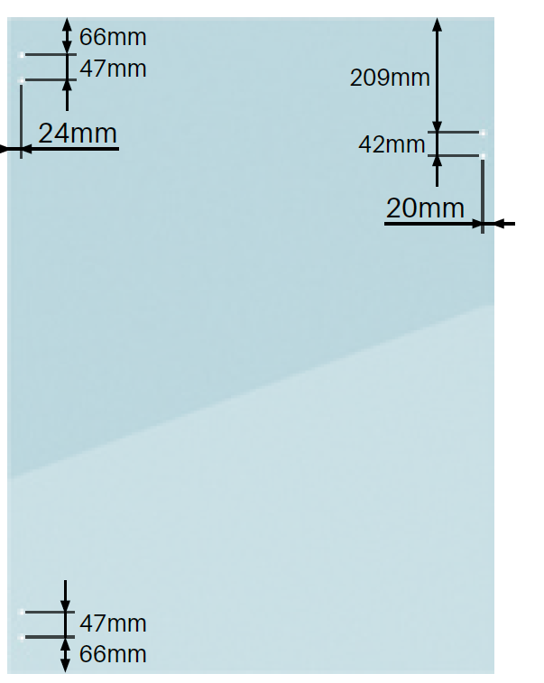 Master Range Face mount hinge set - Pair of 2 SS316, Self closing Pool gate hinge - Image 3